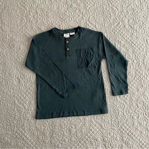 Zara toddler boy t-shirt, long sleeves, size 4-5 yrs, color blue